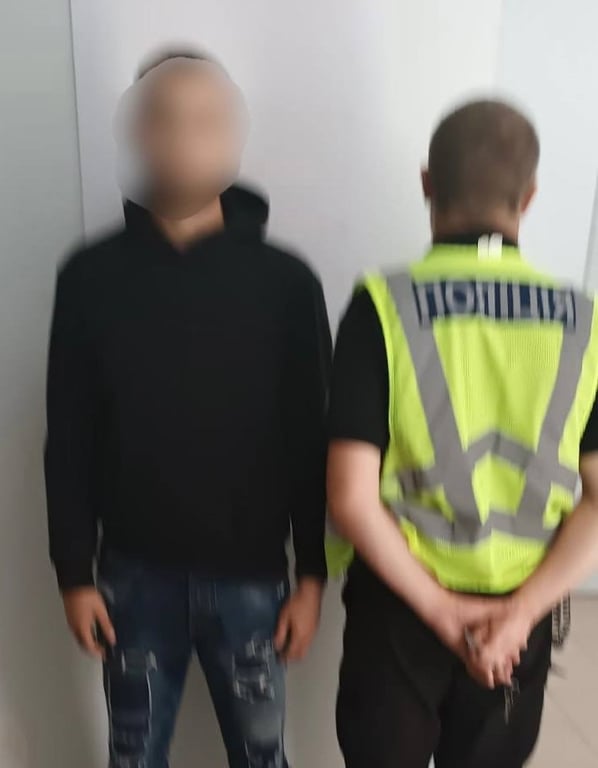 Затриманий зловмисник