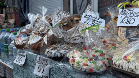 Різдвяні калачі на базарі в Одесі — ціни на свята - 290x166