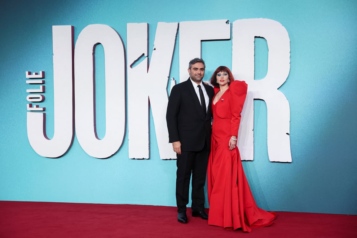 Співачка Леді Гага з нареченим Майклом Поланскі