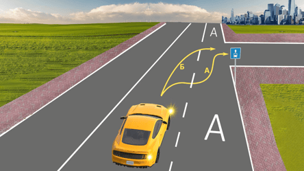 Тест ПДД про поворот — какая траектория правильная - 285x160