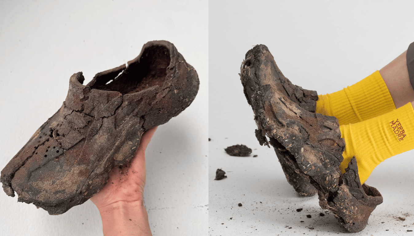 Shoes made from a unique material