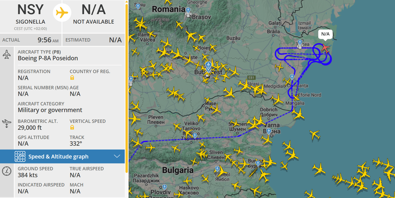 Поблизу узбережжя Одещини кружляють розвідники НАТО — причини - фото 2