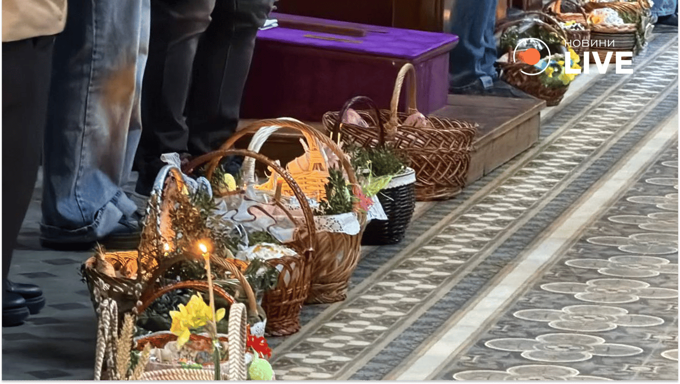 Львів'яни західного обряду  почали освячувати паски