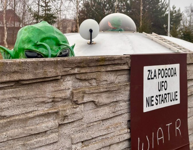 Tajna Baza UFO. Фото: Lodz.Travel