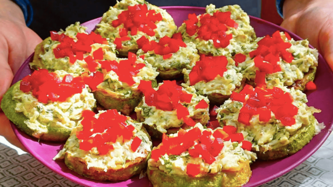 смачна закуска з кабачків