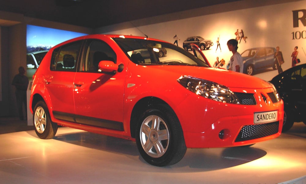 Renault Sandero of the first generation.
