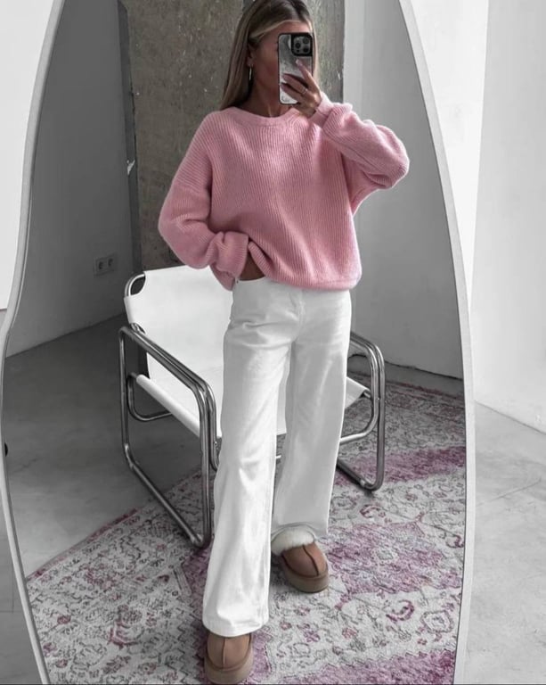 Наймодніші білі джинси 2026 — фасон, що носитимуть цілий рік - фото 3