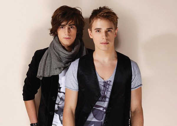 Владимир Дантес и Вадим Олейник в составе группы "ДиО.фильмы"