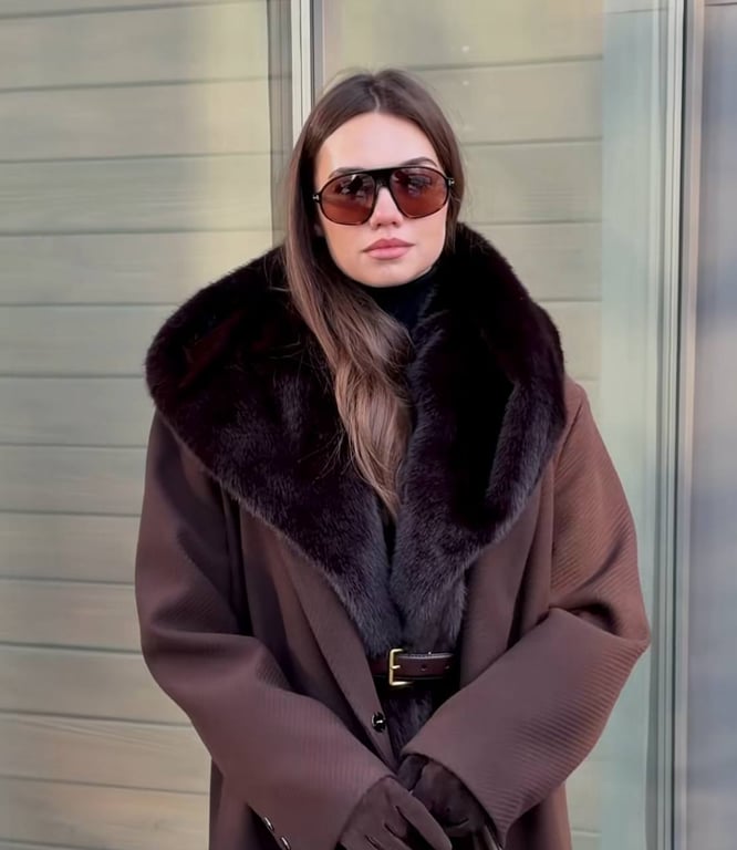 Хутряні накидки цього сезону в моді