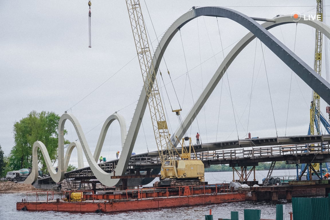 Вартість будівництва нового мосту у Києві 