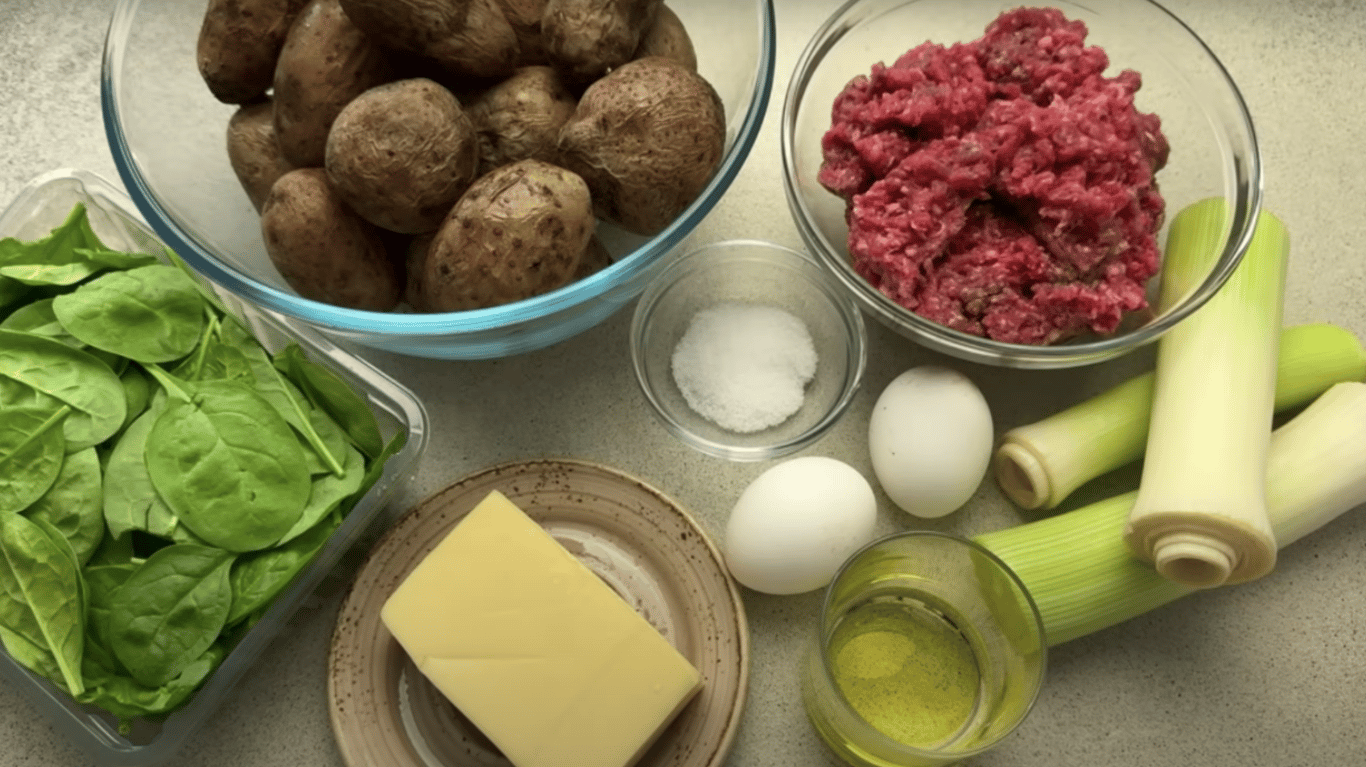 смачна заіканка з картоплі та фаршу