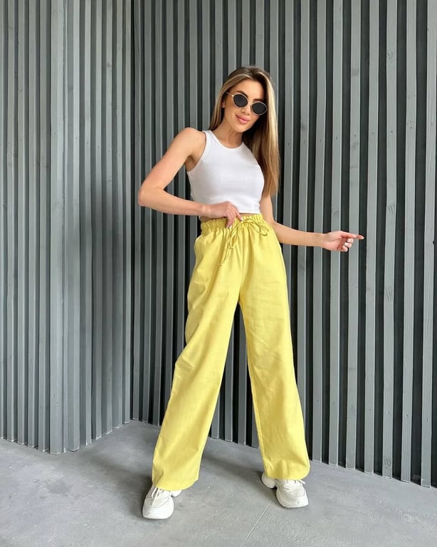 outfit ideas with linen pants for summer 2025