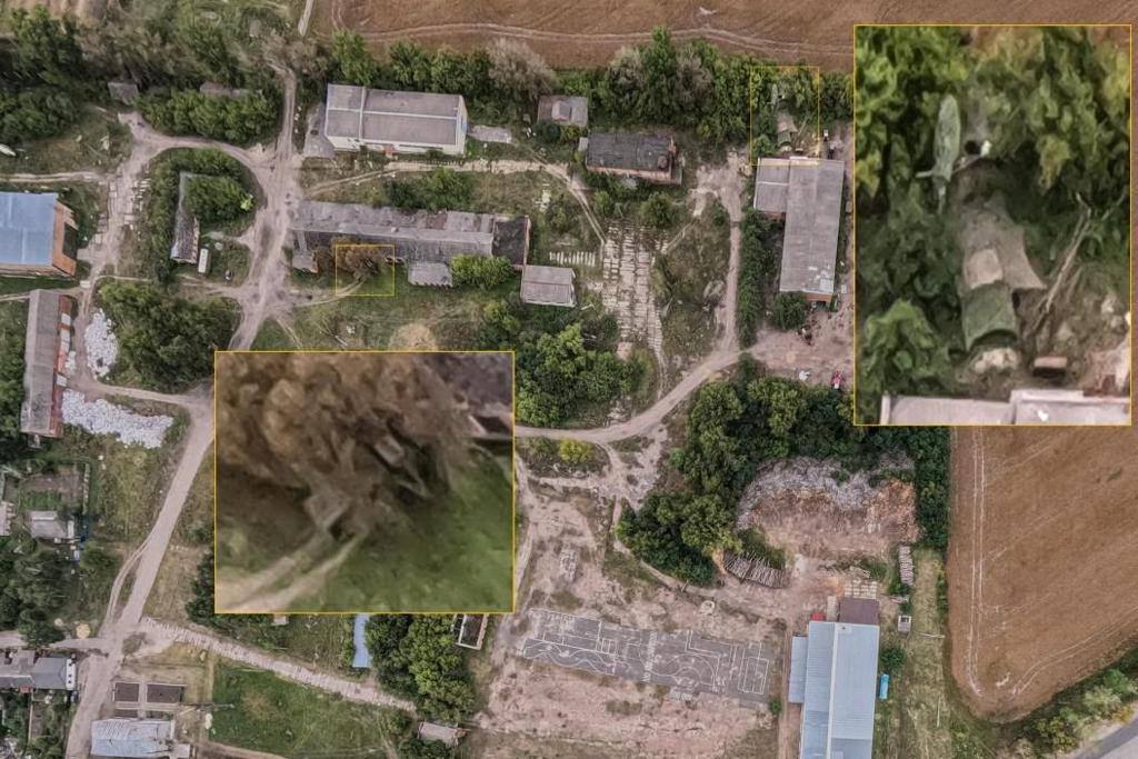 Последствия взрыва в Курской области Фото предоставлено СБУ