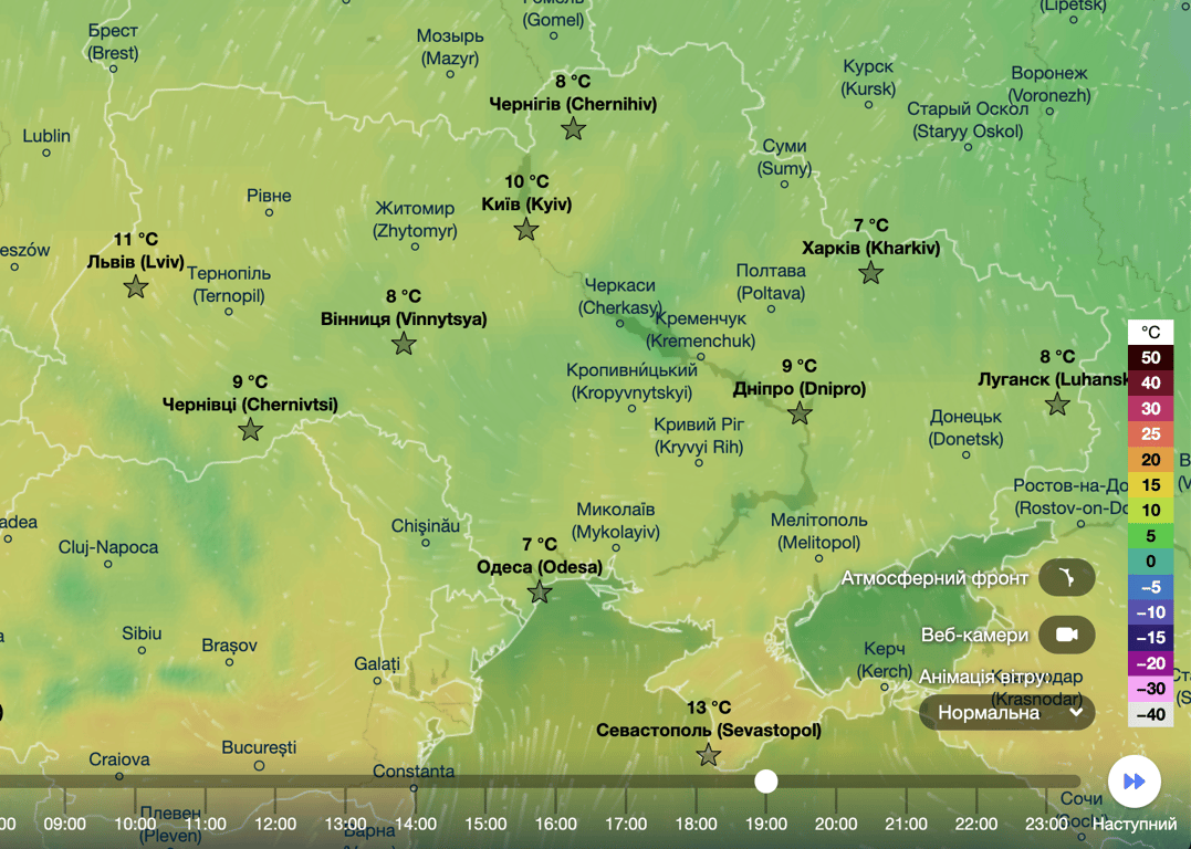 погода в Україні