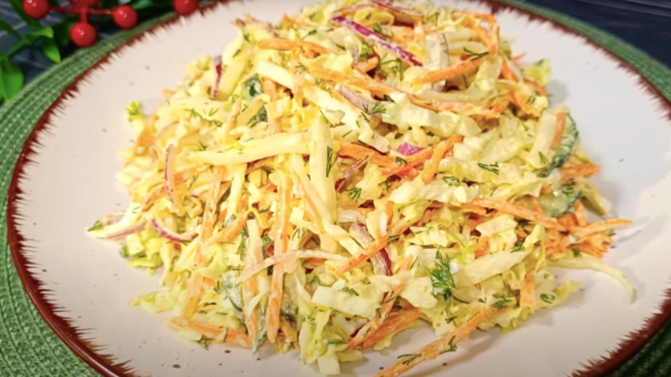 смачний дієтичний салат овочевий салат