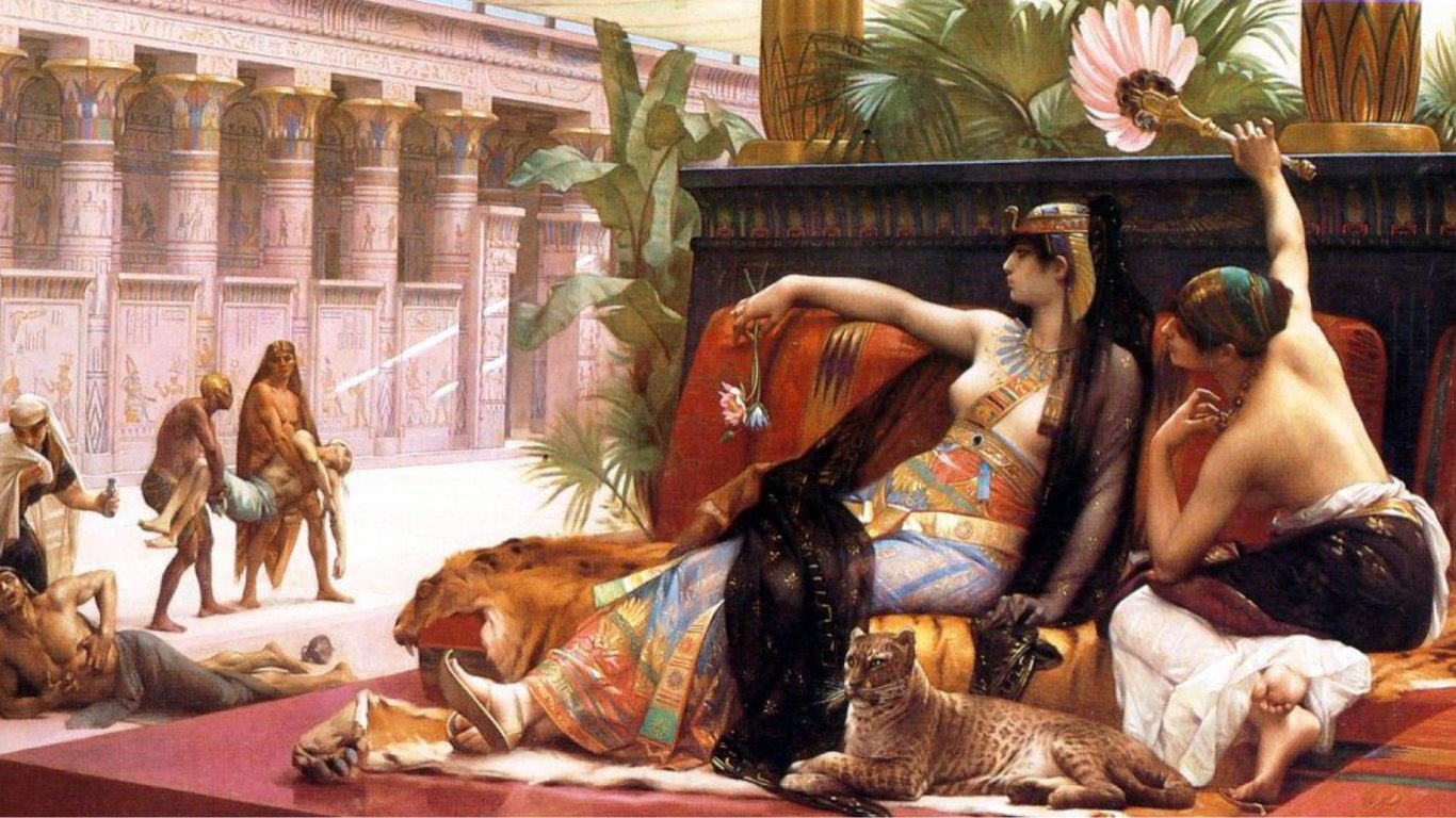 Как Клеопатра открыла собственный клуб для пьяных вечеринок — исторический факт