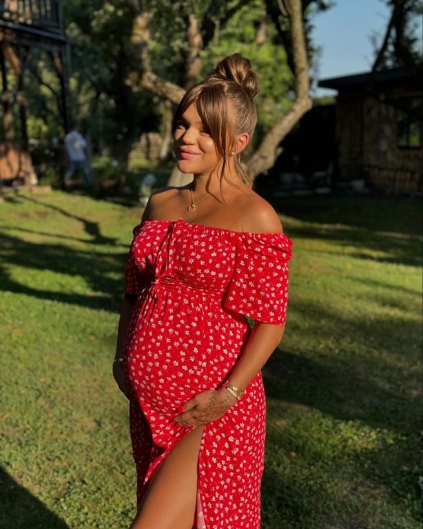 Блогер Verba, которая ждет ребенка