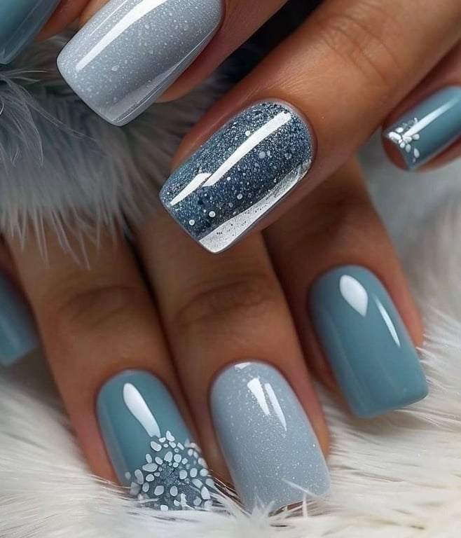 Зима - ідеальний час для незвичайного манікюру