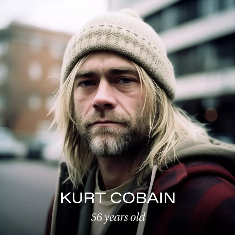 Курт Кобейн в старості