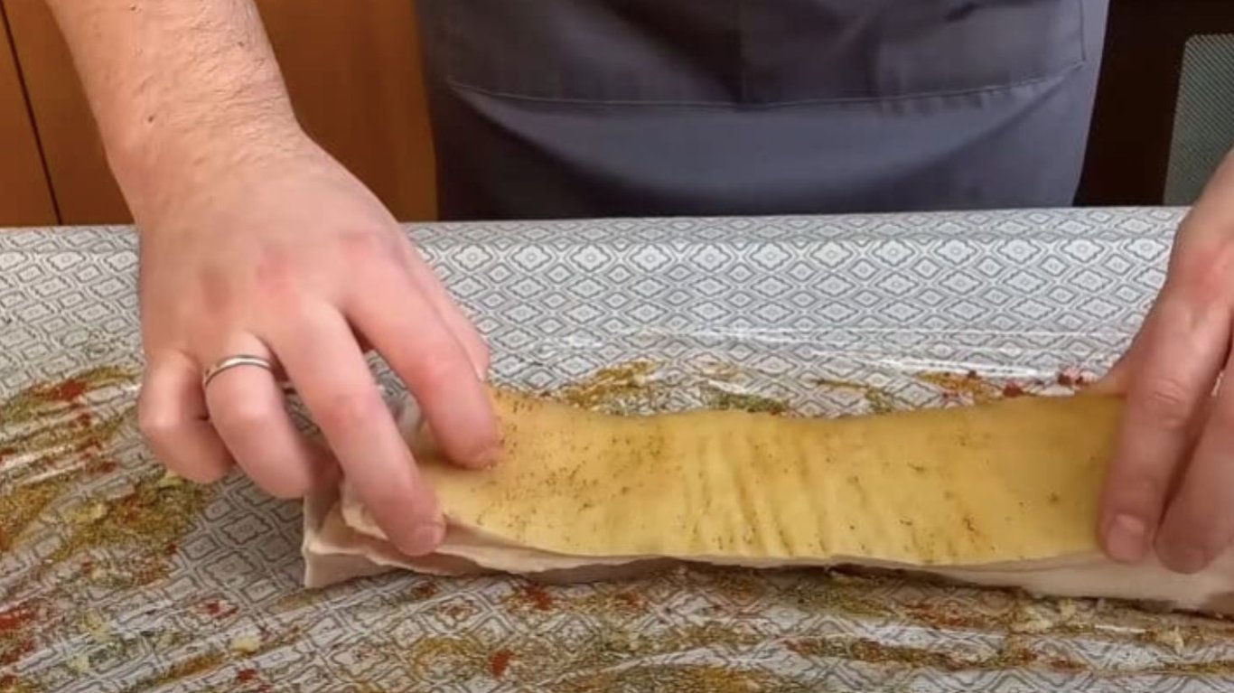 домашій рецепт маринованого сала