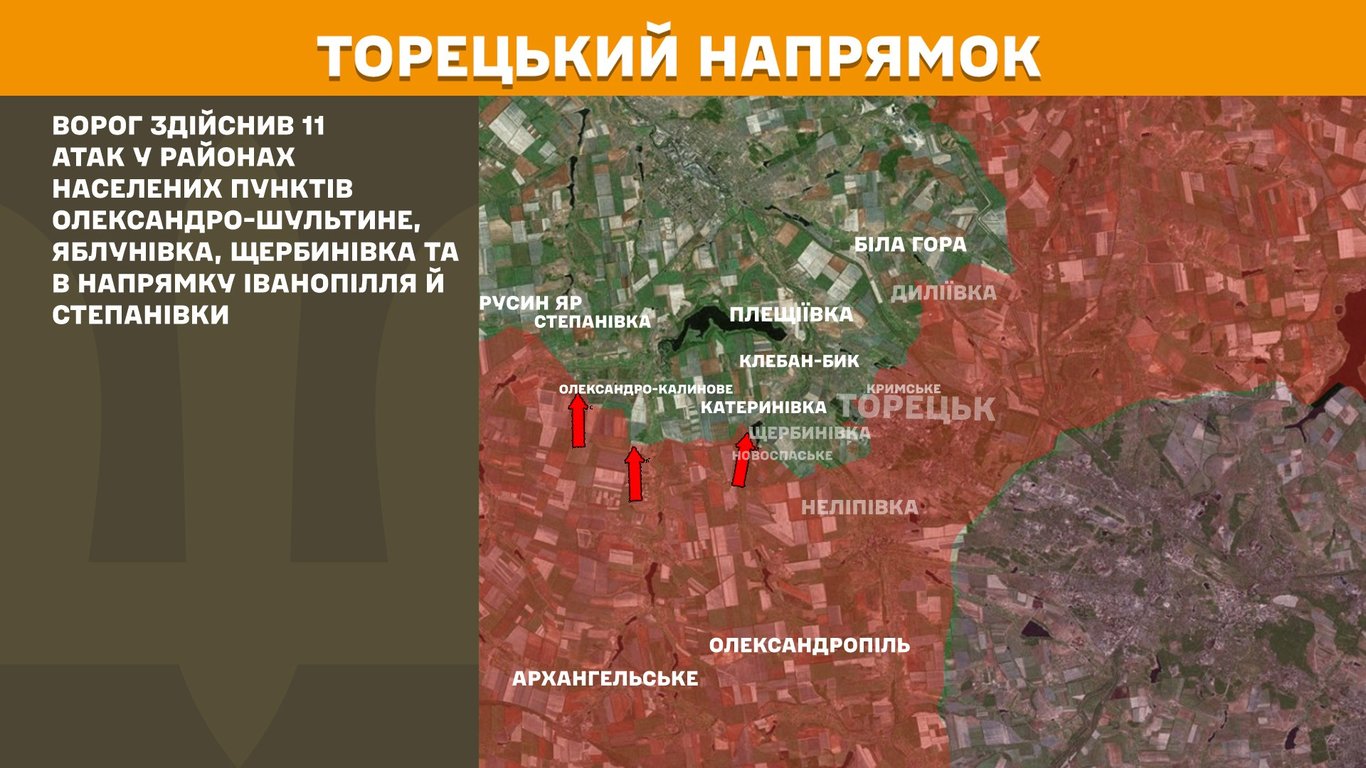 Ситуація на Торецькому напрямку