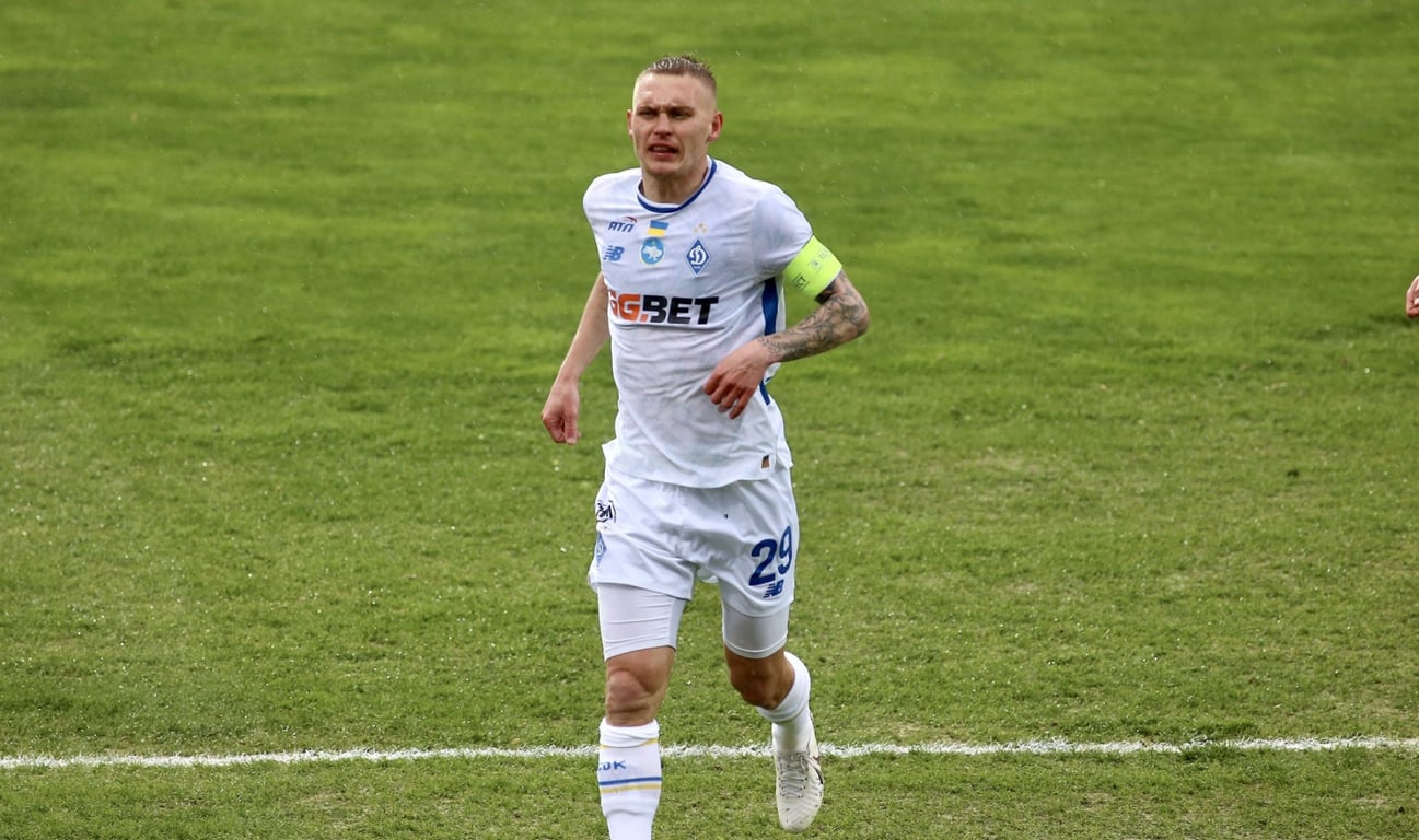 Виталий Буяльский в матче "Кривбасса" с "Динамо" 26 апреля 2026 года