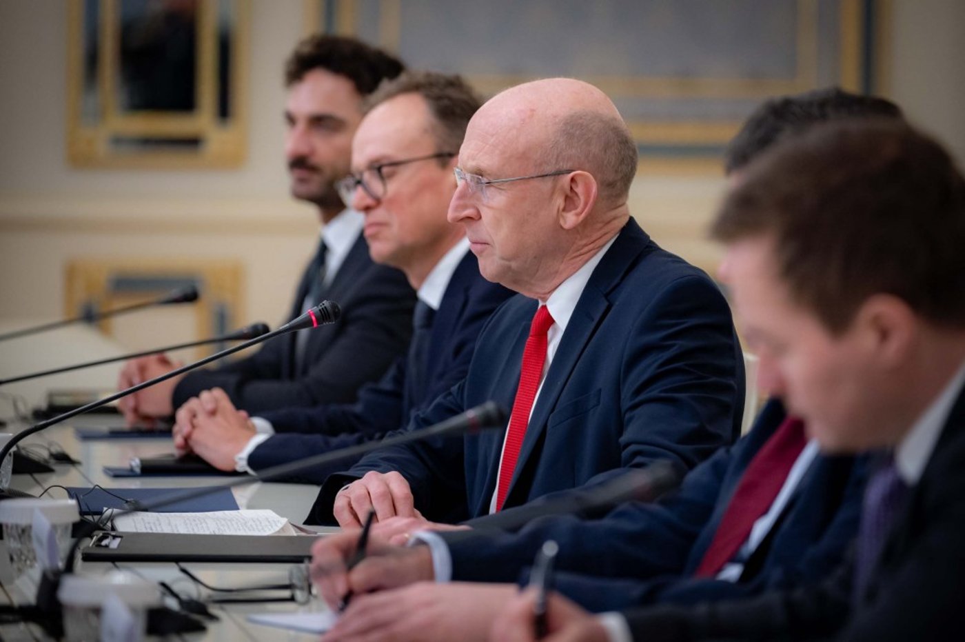 Джон Гілі у Києві 9 січня