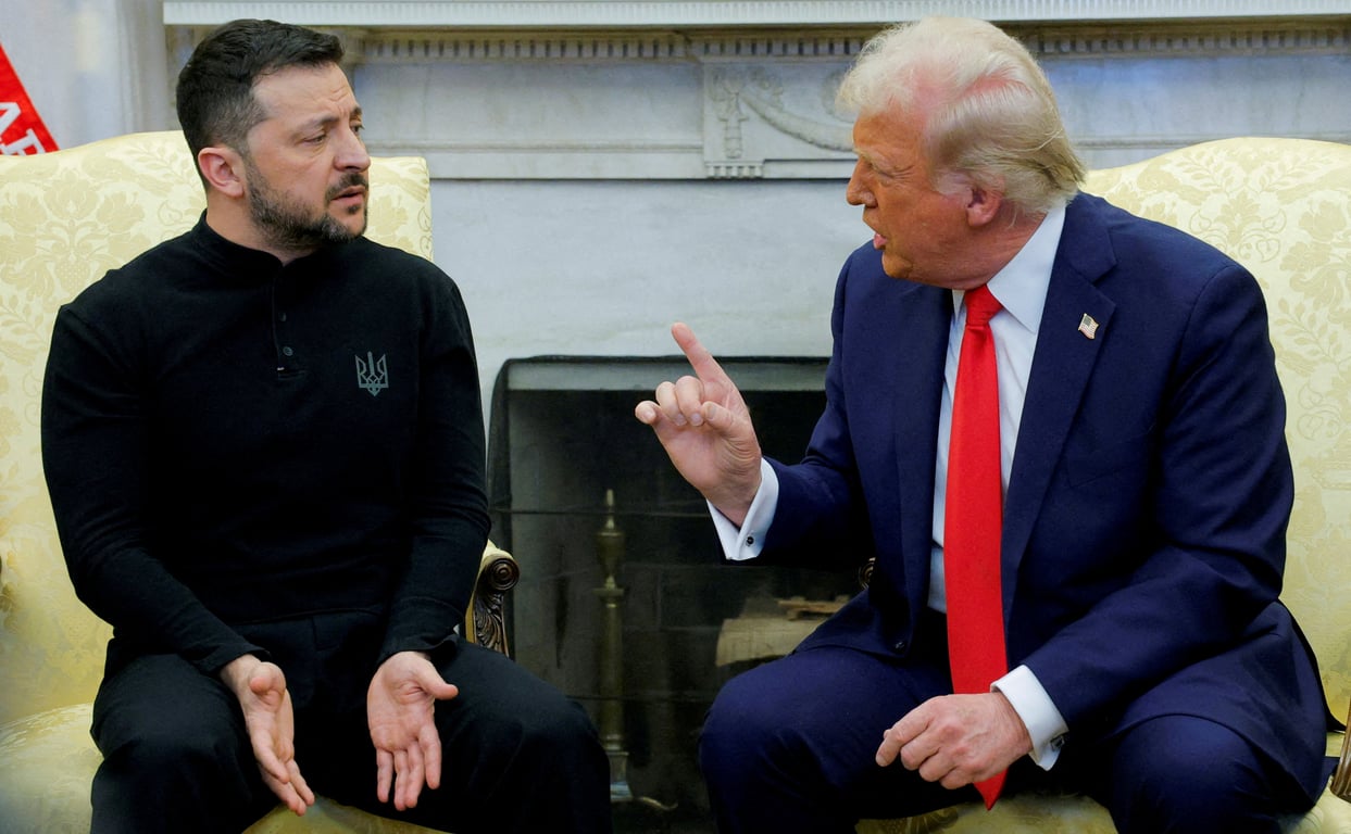 Zelensky and Trump