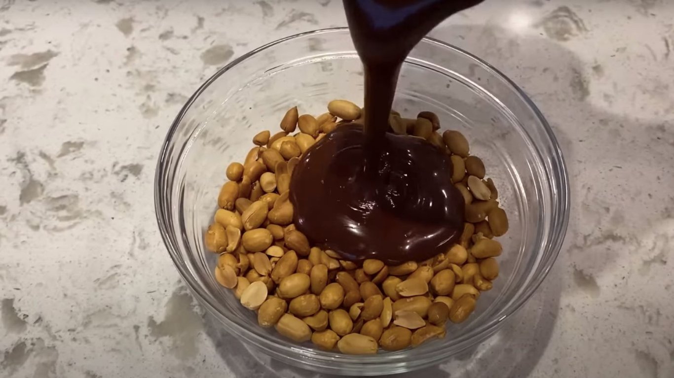 рецепт торта с арахисом 