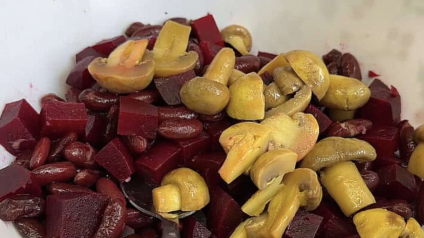 салат з буряком