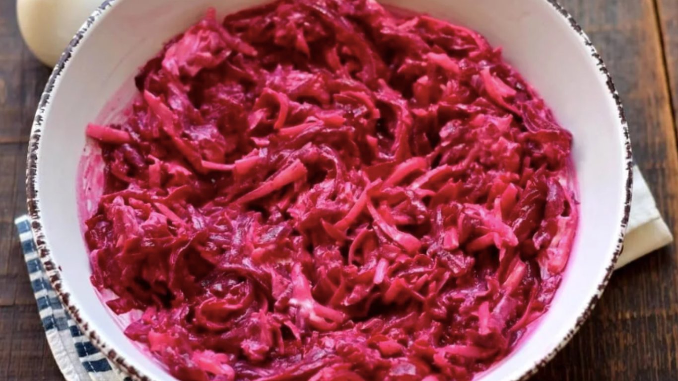 простий рецепт салату з буряком