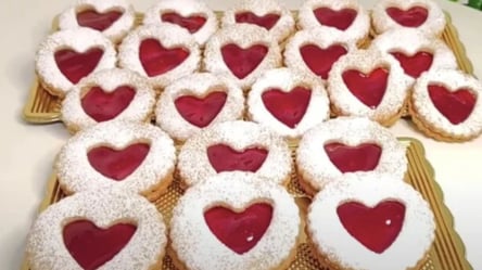 Печиво-валентинка з сердечком до Дня закоханих — простий рецепт - 285x160