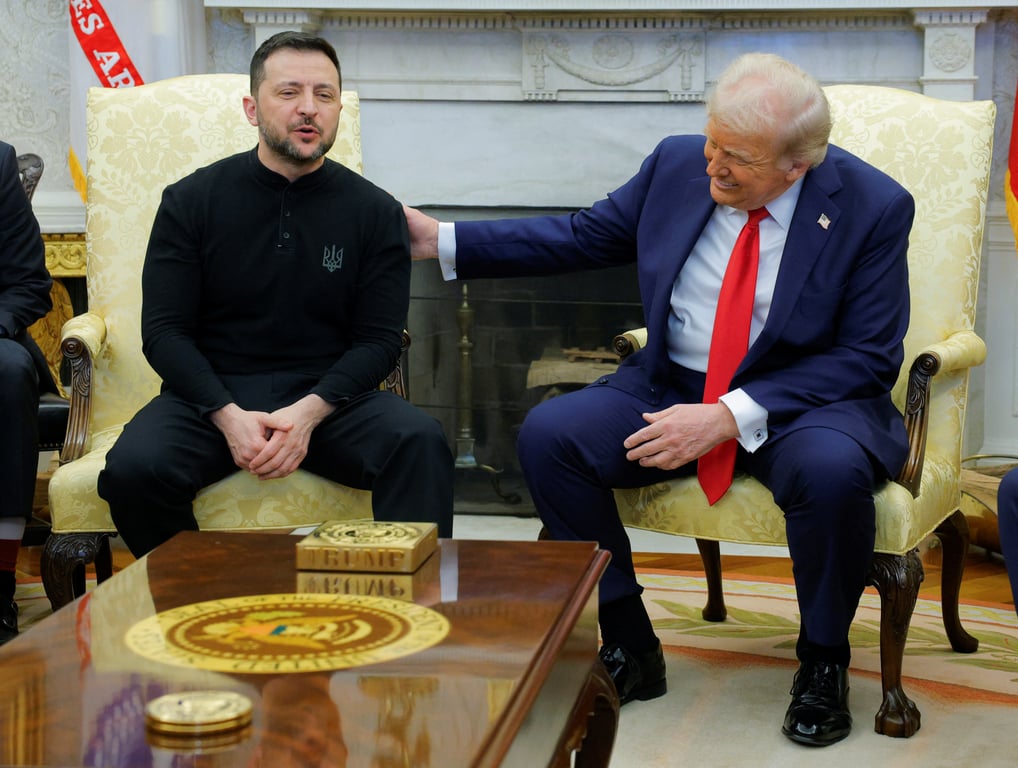 Зеленський та Трамп у Вашингтоні