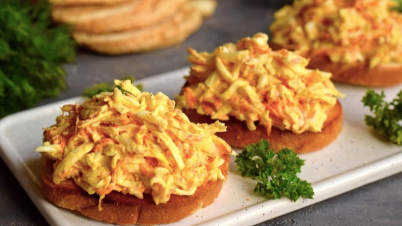 простий забутий рецепт з 90-х намазки на хліб