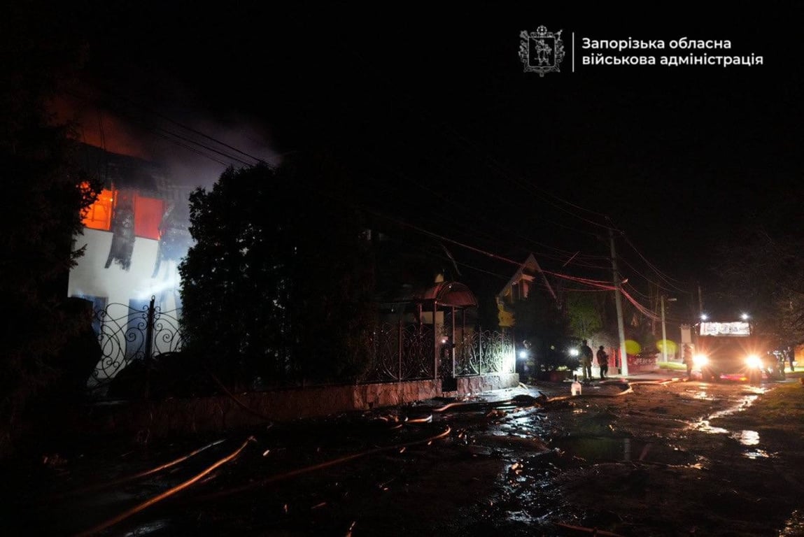 Атака на Запорізьку область 20 березня