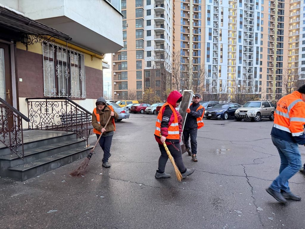 Прибирання наслудків атаки