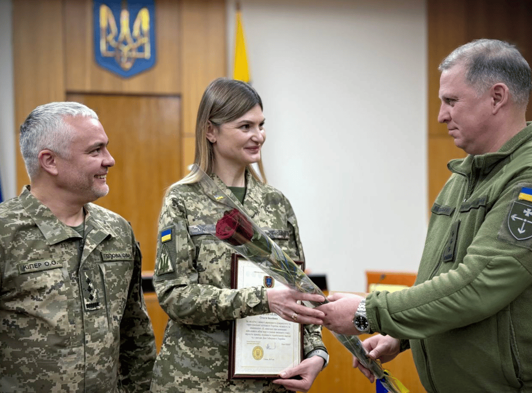 Церемонія нагородження одеситів. Фото: Олег Кіпер