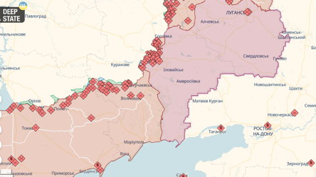 Актуальні онлайн-карти бойових дій в Україні: стан фронту на 17 червня - 285x160