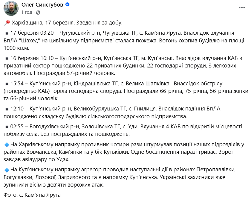 Атака на Харківщину