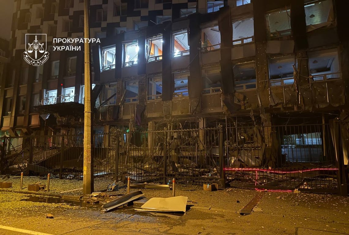 Russian attack on the capital