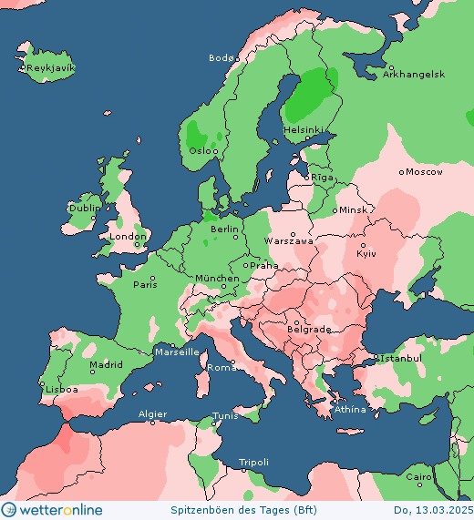 Прогноз погоди в Україні на 13 березня