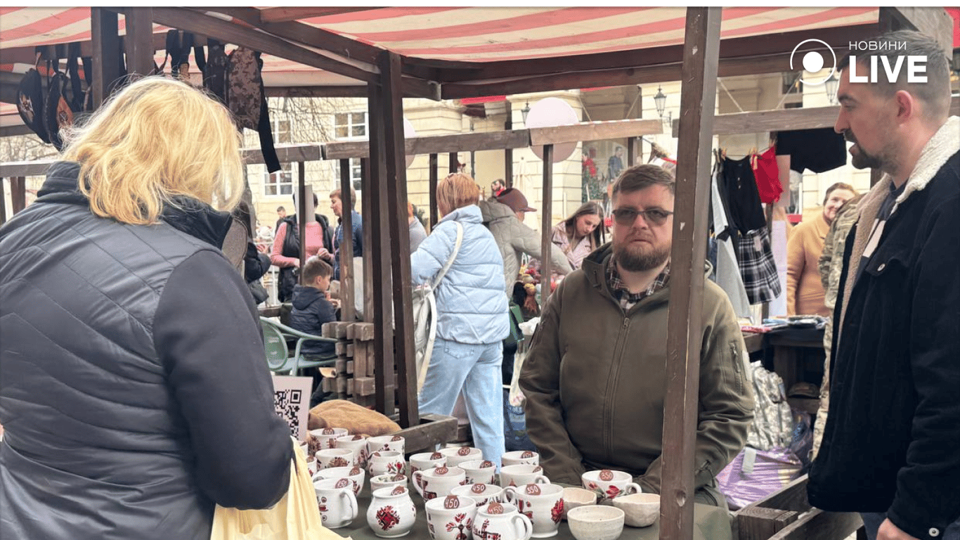 Ветеранський ярмарок у Львові у неділю 30 березня