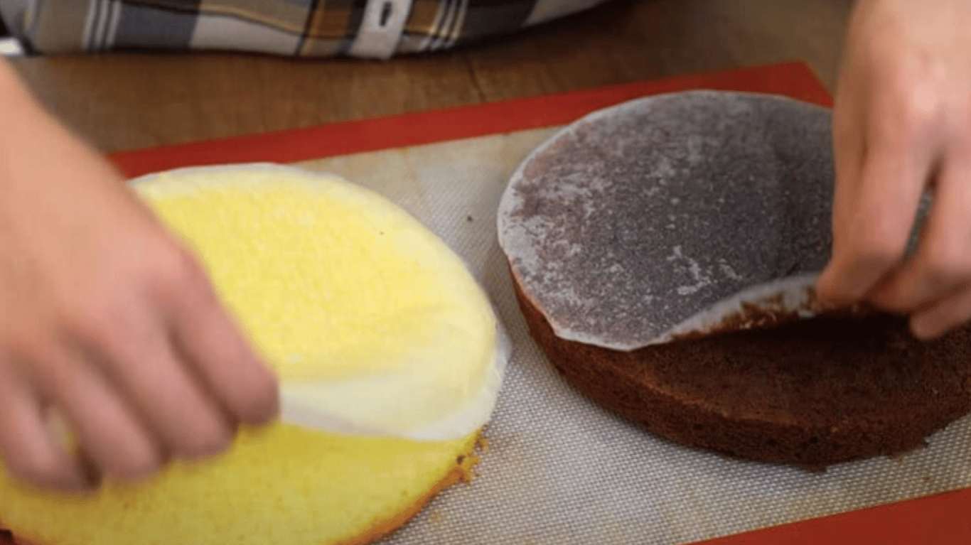 the delicious cream cake, just like in childhood