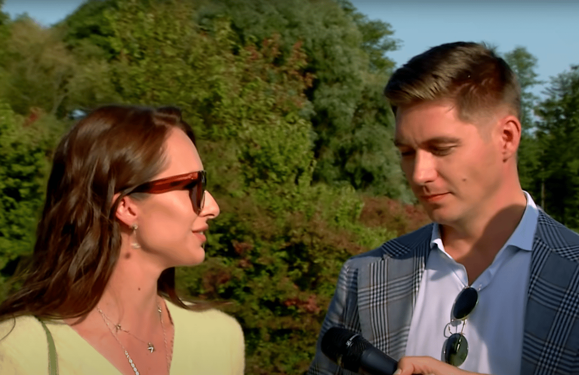 Владимир Остапчук со своей бывшей Кристиной Горняк