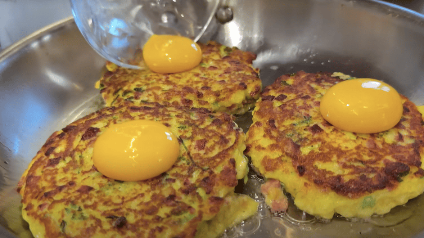 рецепт оладок з броколі на сніданок