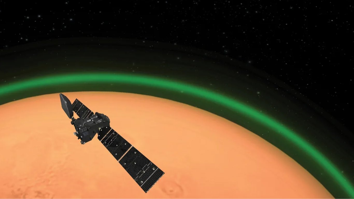 На Марсе впервые обнаружено жуткое зеленое свечение — что оно означает