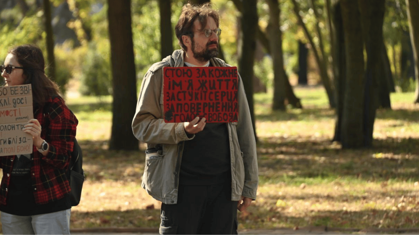 В Одесі відбулая акція на підримку полонених