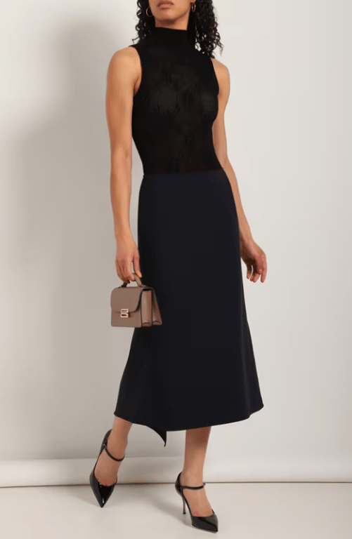 Ідеї образів зі трендовою спідницею від Бекхем