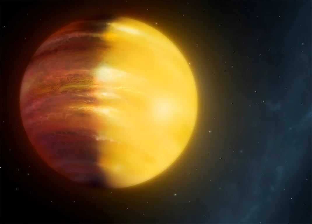 Экзотическая погода пронеслась по далекой гигантской планете — что узнали ученые