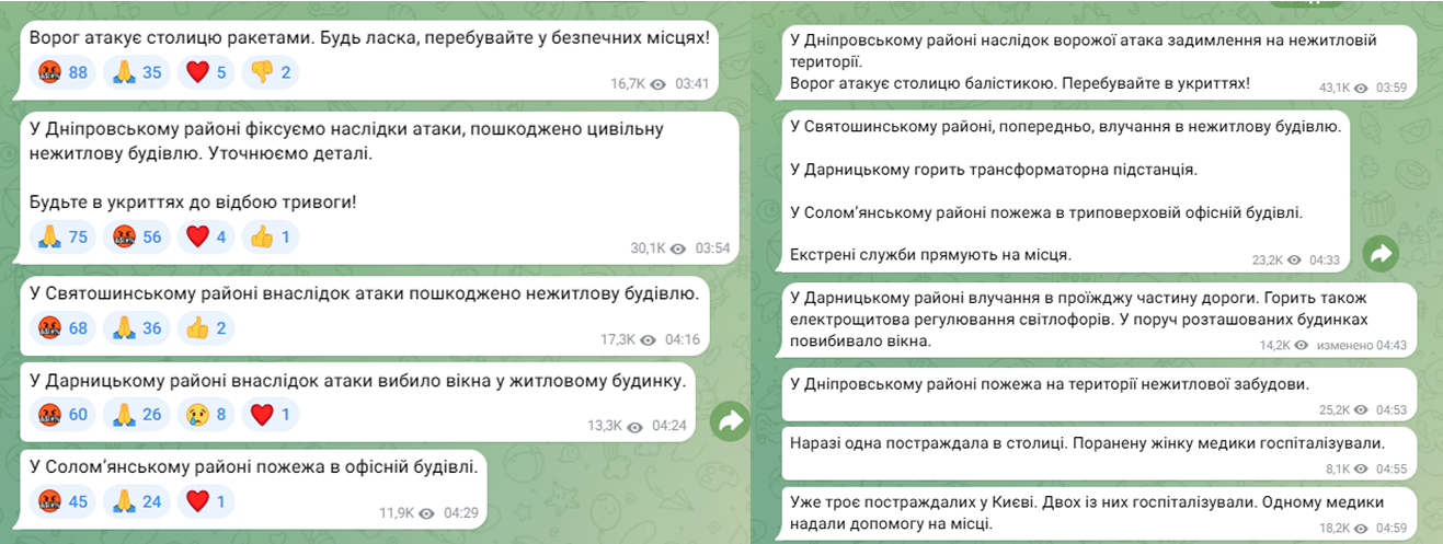 Київ під ударом 11 липня - що відомо